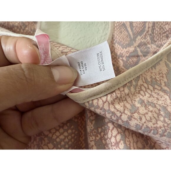 Vintage Victoria's Secret Women's Animal Snake Print Halter Top Size Large Y2K - Picture 5 of 6